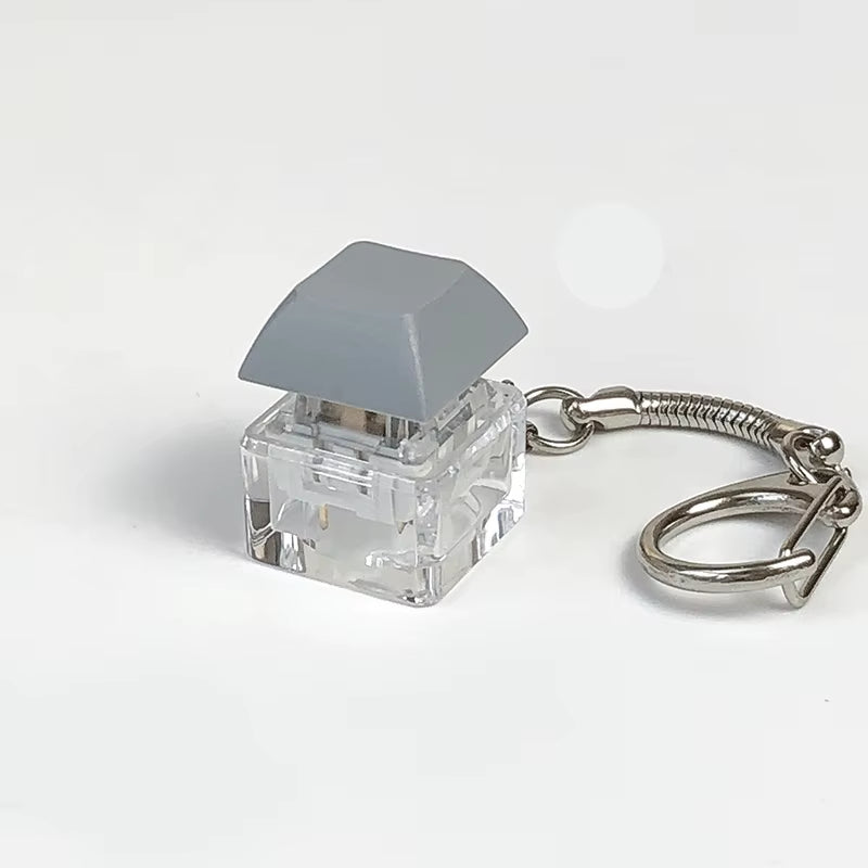 Key Switch Keychain Shaft Tester Mechanical Keyboard Fidget Button Fidget Button Finger Toys Relief Stress Gifts for Adults