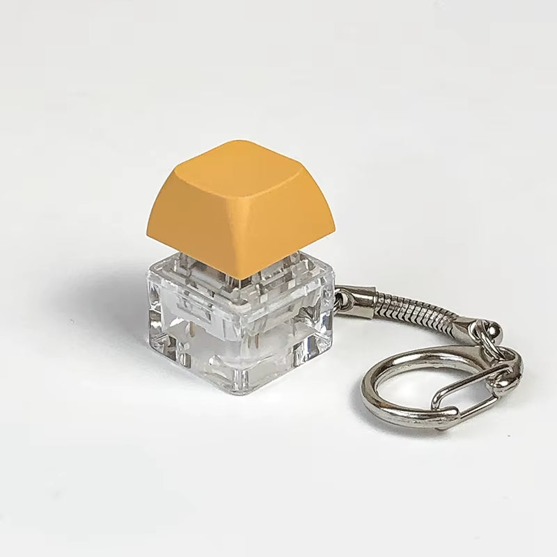 Key Switch Keychain Shaft Tester Mechanical Keyboard Fidget Button Fidget Button Finger Toys Relief Stress Gifts for Adults