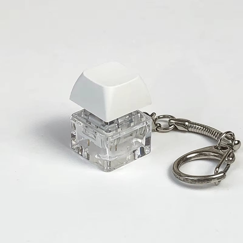 Key Switch Keychain Shaft Tester Mechanical Keyboard Fidget Button Fidget Button Finger Toys Relief Stress Gifts for Adults