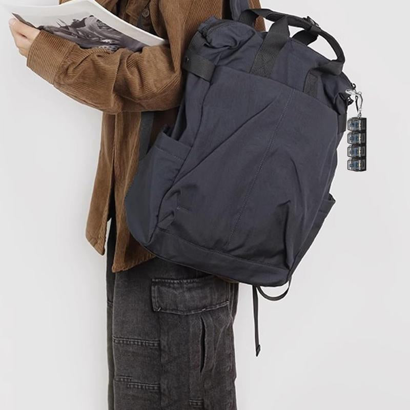 Fingertip Toy LED Keyboard Keychain, Edc Fingertip Clicker, Stress Relief Keychain, Fun Pendant for Boys and Girls, Christmas New Year Gift